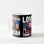 Thank You for Your Service: Veterans Day 2025  コーヒーマグカップ (正面左)