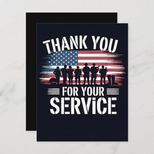 Thank You for Your Service: Veterans Day 2025  シーズンカード (正面/裏面)