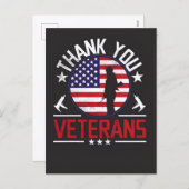 Thank You for Your Service: Veterans Day 2025  シーズンポストカード (正面/裏面)