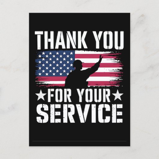Thank You for Your Service: Veterans Day 2025  シーズンポストカード (正面)