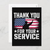 Thank You for Your Service: Veterans Day 2025  シーズンポストカード (正面/裏面)