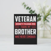 Thank You for Your Service: Veterans Day 2025  シーズンポストカード (スタンド正面)