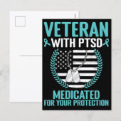 Thank You for Your Service: Veterans Day 2025 シーズンポストカード (正面/裏面)