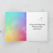 Thank You Friendship Dandelion カード (内部)