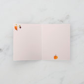 Thank You Friendship Thanks Givingカード シーズンカード (内部)