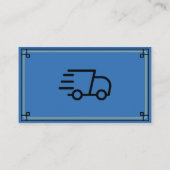 Thank you  from Delivery Driver Business Card 名刺 (裏面)