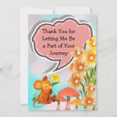 Thank You From Your Therapist – Nature Design サンキューカード (正面)