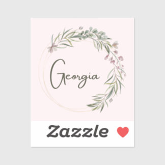 Thank you Georgia シール