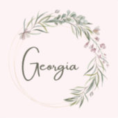 Thank you Georgia シール (正面)