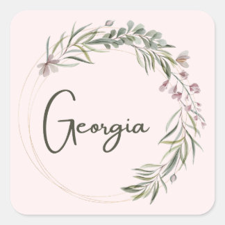 Thank you Georgia スクエアシール