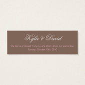 THANK YOU GIFTラベル:：パリストライプ (裏面)