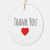 Thank You Gift Ornament セラミックオーナメント (左)
