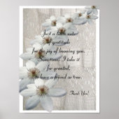 Thank You Gift - Poster Verse ポスター (正面)