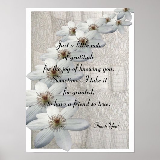 Thank You Gift - Poster Verse ポスター (正面)