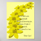 Thank You Gift - Poster Verse ポスター (正面)