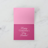 Thank You Girlfriend/Wife Valentine's Card サンキューカード (内部)