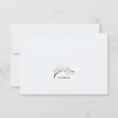 Thank You Gray Tone Companity Card サンキューカード (裏面)