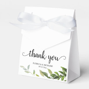 Thank You Greenery結婚's フェイバーボックス