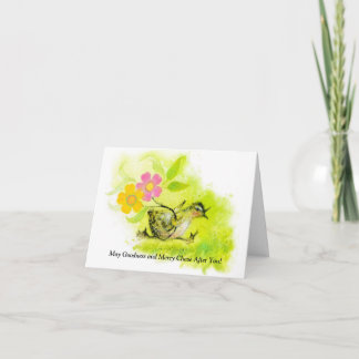 Thank You/Greeting Card, 4"x5.6"サンキューカード サンキューカード