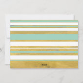 Thank You Grid金ゴールド | Thank You Photo Card シーズンカード (裏面)