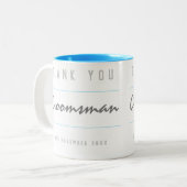 Thank You Groomsman ツートーンマグカップ (正面左)