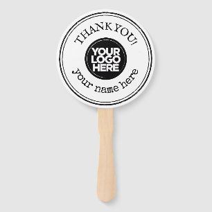 Thank You Handmade ミニマル Business Logo ハンドファン