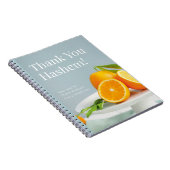 Thank You Hashemスパイラル感謝ノート ノートブック (右側)