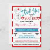 Thank You Healthcare Workersイベント招待状 招待状 (正面)