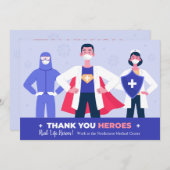 Thank You Heroes サンキューカード (正面/裏面)