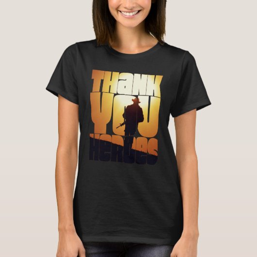 Thank You Heroes  6 Tシャツ (正面)