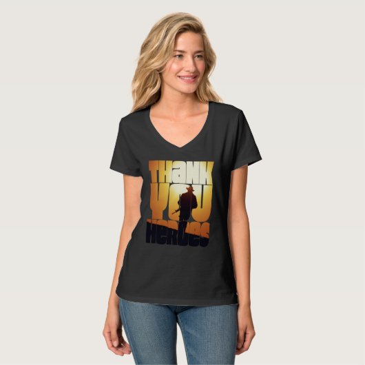 Thank You Heroes  6 Tシャツ (正面フル)