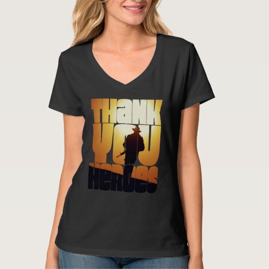 Thank You Heroes  6 Tシャツ (正面)