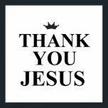 THANK YOU JESUS ポスター<br><div class="desc">THANK YOU JESUS</div>