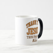 Thank You Jesus This Fall and All –  Fall theme モーフィングマグカップ (正面右)
