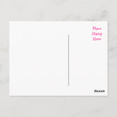 Thank You Just Married Wedding Postcard ポストカード (裏面)