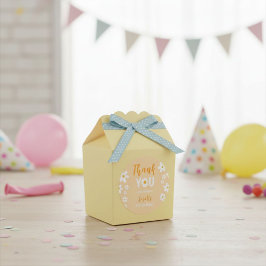 Thank you label for Daisy's birthday party CUSTOMI ラウンドシール