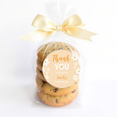 Thank you label for Daisy's birthday party CUSTOMI ラウンドシール