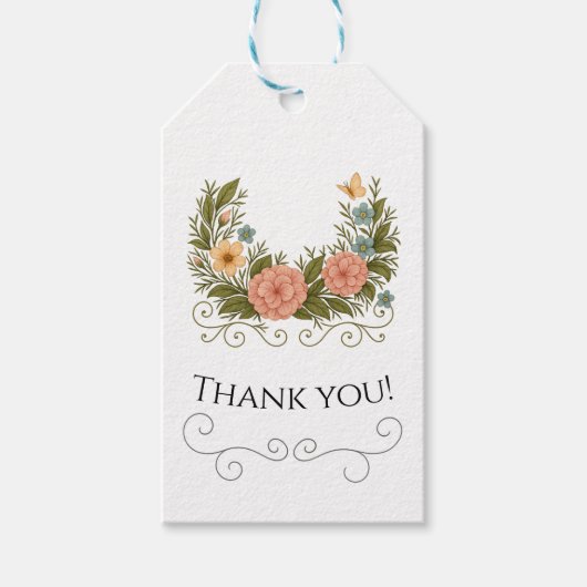 Thank You labels — I appreciate it ギフトタグ (正面)