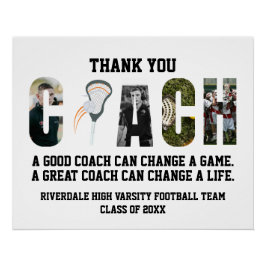 Thank You Lacrosse Coach ポスター