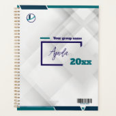 Thank you & Logo & Text personalize Planner プランナー手帳 (正面)