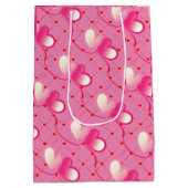 Thank You - Love – バレンタインデー中抱き枕 ミディアムペーパーバッグ (裏面)