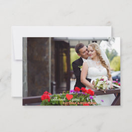 Thank You Love 結婚ハート サンキューカード