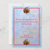 Thank You Love's Flowers PM001 サンキューカード (裏面)