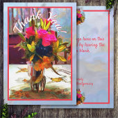 Thank You Love's Flowers PM001 サンキューカード