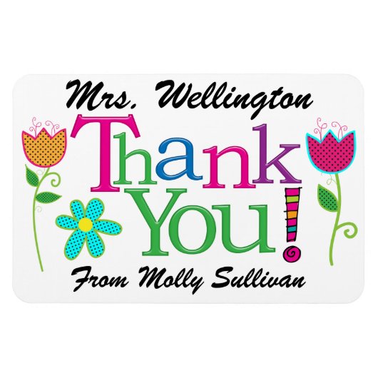 Thank You Magnet マグネット (横)