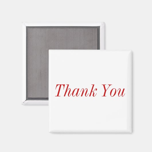 Thank You Magnet マグネット (正面/裏面)