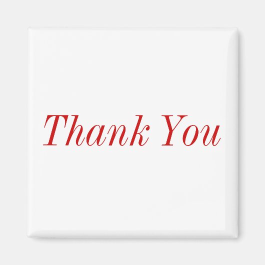 Thank You Magnet マグネット (正面)