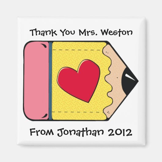 Thank You Magnet by SRF マグネット (正面)