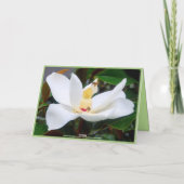 Thank You Magnolia and Honeybees Card サンキューカード (裏面)