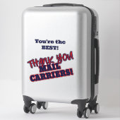 Thank You Mail Carriersあなたは最高の. シール (スーツケース)